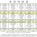 주간식단표(2024년 7월29일~2024년8월4일) 이미지