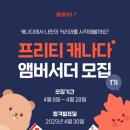 프리티 캐나다 앰버서더 지원 및 합격 | 해외 대외활동 | 웰컴레디팩 후기