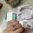 [패션소품후기] 올리아 튤립꽃 반지, 보라색 튤립 한 송이가 손끝에 피었어요