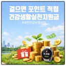 금제2 | 건강생활실천지원금제 후기｜걷기만 해도 돈 준다