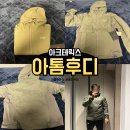 남성 | 아크테릭스 아톰 후디 포리지 남성 구매 후기 및 사이즈 추천