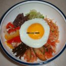 야채 비빔밥 이미지