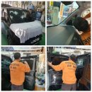 스마트폰 고급 | 일산엠비언트 르노 SM6 비노출 엠비언트 (데시보드 + 도어4라인 + 풋등 1·2열) 스마트폰 연동 시공 후기