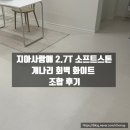 개나리 로하스 회벽 화이트 874561-1 지아사랑애 2.7T 소프트스톤 시공 후기