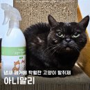 고양이모래탈취제 아니말리 캣닢향 무향 2가지 사용 후기