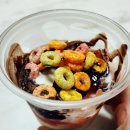 빽다방 울진군청점 | 요즘 뜨는 디저트! 빽다방 요거트 아이스크림 꿀초링 세트, 복숭아 토핑 더해 먹어본 후기