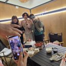 현화유치원 | [주말이야기]굿브레인 강사님들 4월생일파티 양주시 캠핑느낌충만 멍수르카페에서 늦은밤에 재밌게...