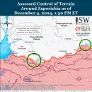 러시아 공세 캠페인 평가, 2024년 12월 4일(우크라이나 전황 이미지