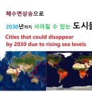 해수면 상승으로 2030년까지 사라질 수 있는 도시들 이미지