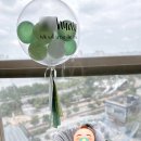 수원 광교기념일풍선 벌룬프로젝트로 100일 아기 셀프성장 사진 촬영후기