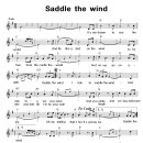 Saddle The Wind / Lou Christie ( 악보 ) 이미지