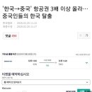한국→중국' 항공권 3배 이상 올라…중국인들의 한국 탈출 이미지