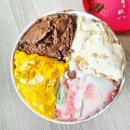 GS25 석바위점 | 배스킨라빈스 8월 이달의 맛 디저트 노티드 우유 생크림 맘모슈 , 투게더를 푸석한 밀가루에 넣었구나