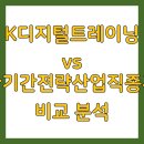 영웅산업 | K디지털트레이닝 vs 국가기간전략산업직종훈련 비교 분석