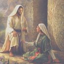 요한복음 20장, 예수님의 부활후 막달라 마리아에게 나탄나심, 제자들에게 나타나심, 승천 이미지