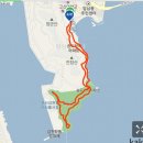 송도해수욕장 입구 삼거리 이미지