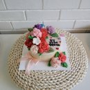 라온 플라워 케이크 이미지