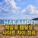 마에스트로 B.H.C | 태안 학암포 국립캠핑장 사이트 추천｜A, B, C, D 구역별 차이 총정리