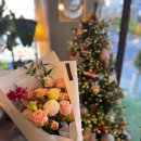 강남 코엑스 꽃집, 크리스마스 기념일 꽃다발 선물하기 좋은 프레시플레르