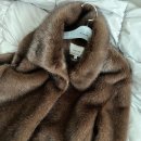 퍼자켓 위시리스트 모한 TFW HIGH NECK ECO FUR HALF JACKET BROWN 색상 후기