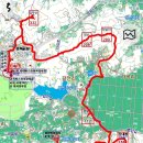 서봉마을입구 정류장 | 화산봉(335m).뱀물산(112m).정살미(동봉289m).정산(서봉298m).경북도청(100m).검무산(332m)/경북도청신도시