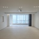 한일타운4차경로당 | 창원 인테리어 한일타운 4차 비포애프터, 현관 벤치와 거실 실링팬 시공