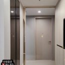 아치골드 | [경산 중문] 경산 중산자이 샴페인골드 아치디자인 원슬라이딩 중문 시공 후기 (Feat. 이원 현관중문)