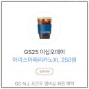 GS25 동탄아너스점 | 카카오페이 GS25 이십오데이 아이스아메리카노XL 250원 쿠폰 사용