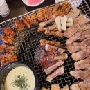 닭갈비골목 닭 조형 | 구미닭갈비 진평 먹자골목 맛집 초벌해서 나오는 숯불에닭 인동점