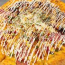 군산 피자 맛집 외계인피자 베이컨포테이토 고기폭탄피자 반반 후기