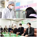 화성시장, 친환경급식 10주년 기념 ‘수원지구원예농협 산지유통센터 및 활초초등학교 급식실’ 현장...