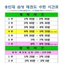 용인대삼성태권도장 이미지