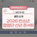 (공연) 빈소년 합창단 신년콘서트 | 2026 빈소년 합창단 신년 콘서트 공연소개