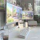 CW-1400-01 | 엑토 레트로 키보드 화이트! 키스킨 구매한 김에 후기