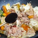 김치찌개와삼겹살