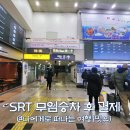 SRT 무임승차 후 결제, 승차권 없어서 벌금 2배낸 후기