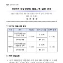 2022년 경찰공무원 채용시험 일정 공고 이미지