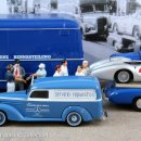 ixo, benz blue wonder 트랜스포터와 판지오 170d 서비스밴, 1955 이미지