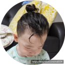 [유아 남아 헤어스타일] 남자아기 여름 헤어스타일 _장발 투블럭 맨번컷 후기