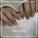 경기도 수원시 권선구 동수원로146번길 177 (곡반정동) | 곡반정동 네일아트 추천, 핑크 자석젤 보석 발레코어 네일아트 받아본 후기