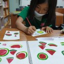 수채캘리그라피 이미지