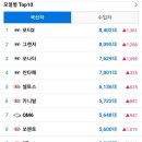 11월 국내 차량 판매순위 이미지