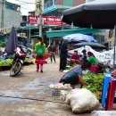 베트남 하장 시장풍경 이미지