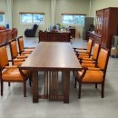 3층 회의실 | 경기도 화성, 기업 회의실 대형 우드슬랩 테이블 대량 납품 후기