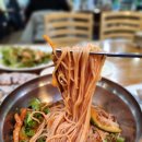 장비빔국수와편육
