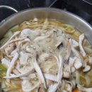 송이향칼국수