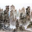 한국화(수묵 담채화) 이미지