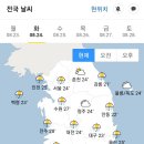 🏝8월24일 화요일 간추린 뉴스와 날씨🏝 이미지