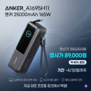 지에스25 달서월배로점 | 앤커 보조배터리 25000mAh 165W A1695H11 노트북 충전까지 한 번에 끝내는 끝판왕 직접 써본 후기
