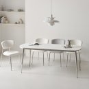 하나플랜 | 식탁 하나 바꿨을 뿐인데 분위기가 달라졌어요🤍 플랜비 타원형 테이블 리얼 후기